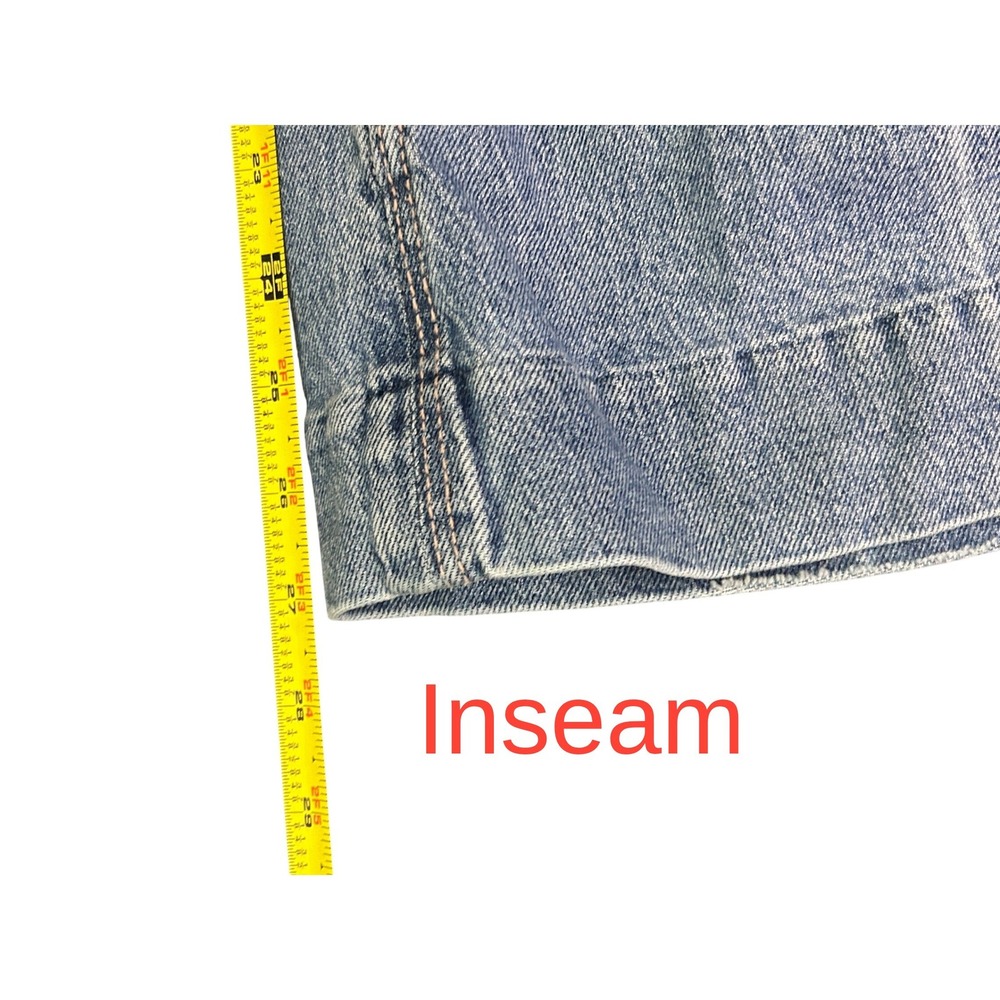 American Eagle High Rise Flare Jeans Womens 6 Short Light Wash Stretch Y2K - Picture 8 of 8